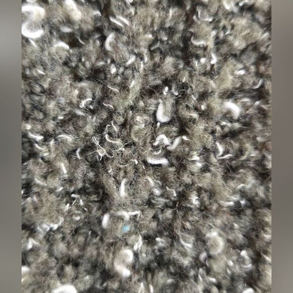 JUSTFAB Chunky Knit Cropped 3-Button Cardigan Sweater Sz M - Picture 6 of 8